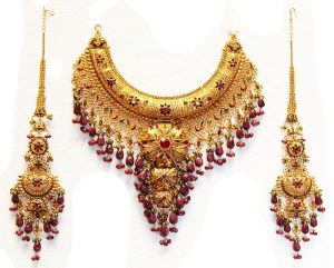 Amin jewellers gold necklace