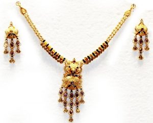 Amin jewellers gold necklace